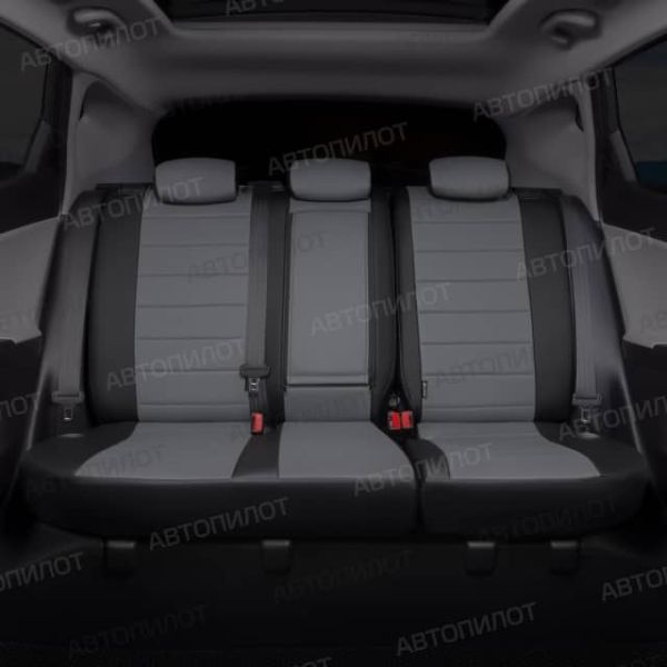 Чехлы Автопилот Экокожа на Citroen Jumper 3-х местный