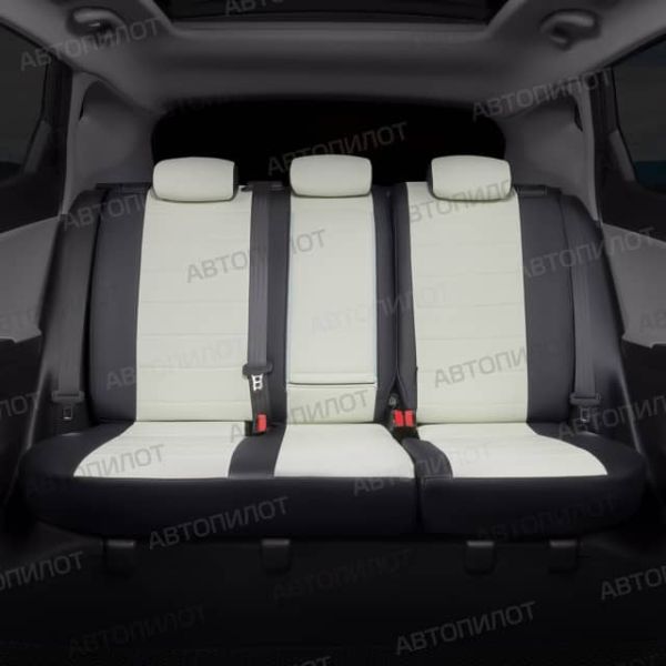 Чехлы Автопилот Экокожа на Citroen Jumper 3-х местный