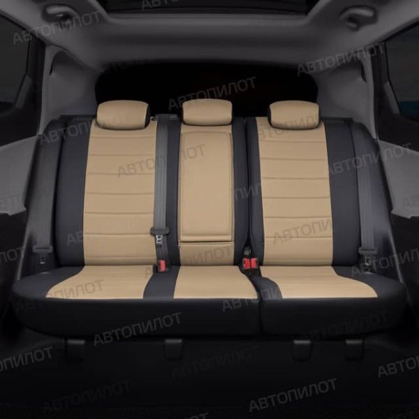 Чехлы Автопилот Экокожа на Citroen Jumper 3-х местный