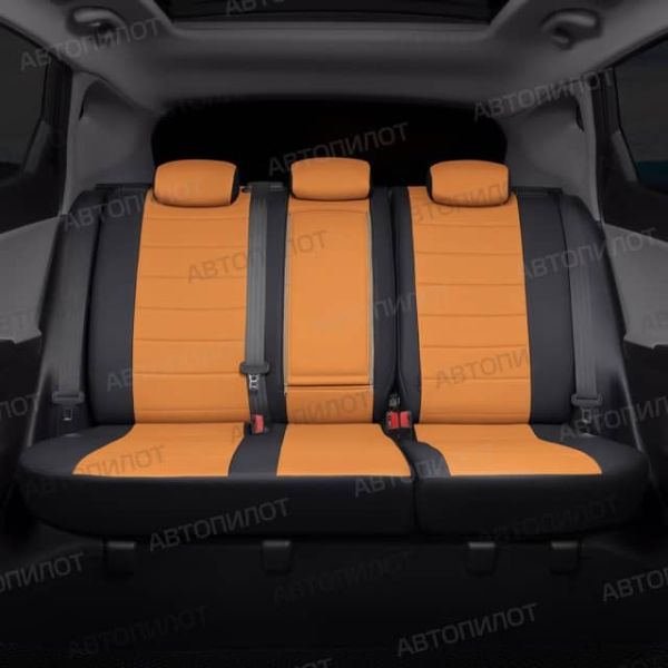 Чехлы Автопилот Экокожа на Citroen Jumper 3-х местный