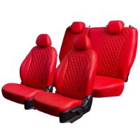 Чехлы Премиум Экокожа Байрон Ромб на Great Wall Hover H5 2011-2017 г.в.