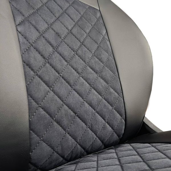 Чехлы Алькантара на Nissan Juke