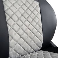 Чехлы Алькантара на Nissan Juke