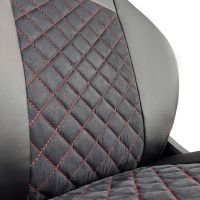 Чехлы Алькантара на Nissan Juke