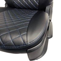 Чехлы Экокожа Ромб на Nissan Juke