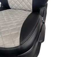 Чехлы Алькантара на Nissan Juke