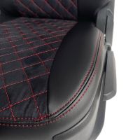 Чехлы Алькантара на Nissan Juke