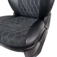 Чехлы Алькантара на Nissan Juke