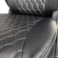 Чехлы Экокожа Ромб на Nissan Juke