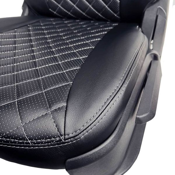 Чехлы Экокожа Ромб на Nissan Juke