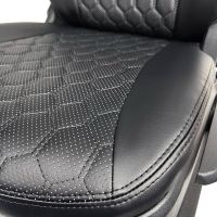 Чехлы Экокожа Ромб на Nissan Juke